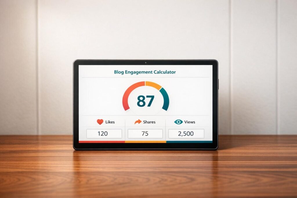 Blog Engagement Calculator